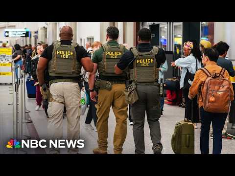 ICE agents spotted in airports across the country in plan to assist TSA