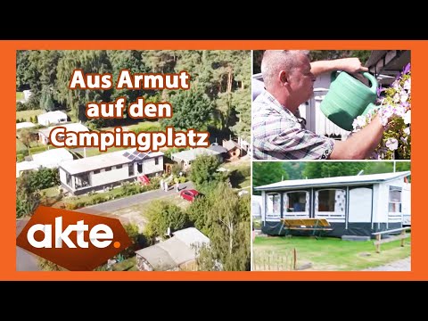 Aus Armut auf den Campingplatz: Leben, wo andere Urlaub machen | Akte | SAT.1