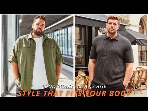 20 Outfit Ideas That Actually Work for Overweight Older Men - men's fashion