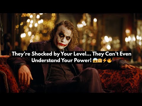 When They Notice Your Power… And Their Minds Can’t Handle It 😳👑⚡| Joker Speech
