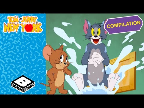 Funny TOM and JERRY Moments | 1 Hour of Awesome Episodes | Tom & Jerry in NY | @BoomerangUK