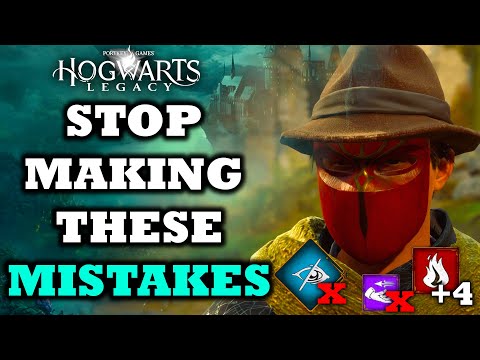 12 Mistakes That RUIN Your Experience In Hogwarts Legacy | Hogwarts Legacy Tips & Tricks Essential