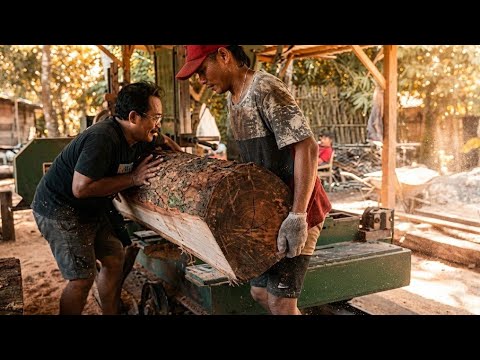 The toughest test of large-scale wood processing. 