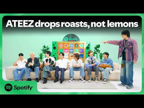 ATEEZ’s Most Golden & Unfiltered Spotify House Party ㅣ Highlights