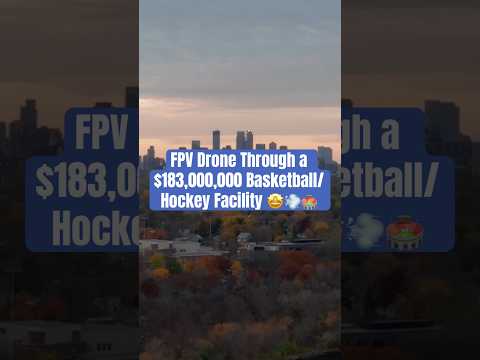 FPV through the $183M arena behind the only NCAA DIII-to-DI jump.