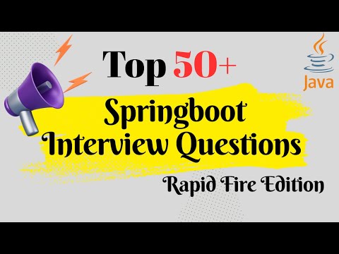 🚀 Crack Your Spring Boot Interview | 50+ RapidFire Questions & Answers for 2025 🚀 #java #springboot