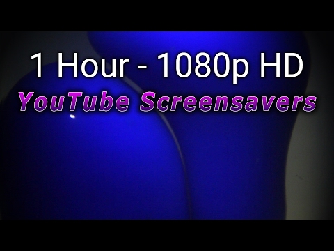 Ambient Blue Lava Lamp - HD Screensaver - 1 Hour