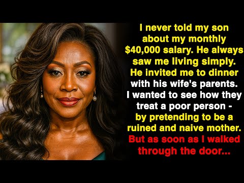 I acted like a poor and naive mother when I met my daughter-in-law’s family — it turned out that...