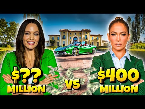 Angelina Jolie vs Jennifer Lopez - Who is Richer?
