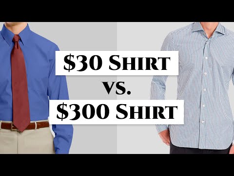 $30 vs $300 Men's Dress Shirt - How To Spot Quality Shirts & Avoid Crap - Gentleman's Gazette