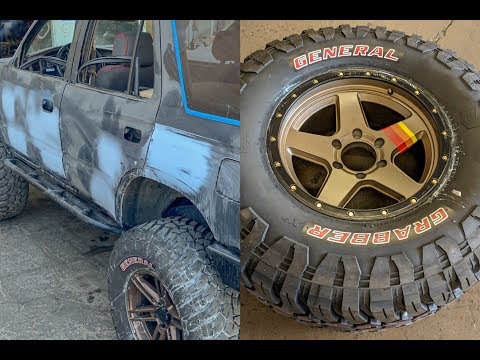Overhauling a 3rd gen 4Runner Part 2: New Paint & Wheels/Tires