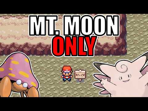 Beating Pokémon Fire Red with only Mt Moon Pokémon!
