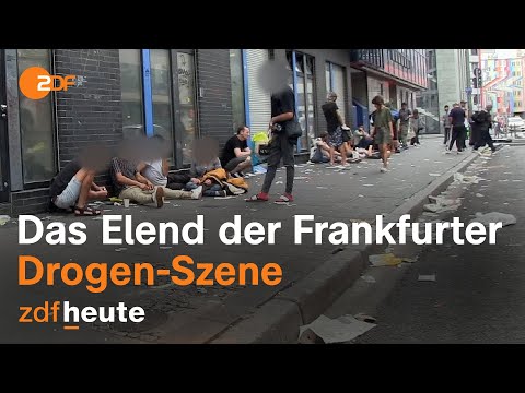 Slum near the train station: Does Frankfurt need a new drug policy? | Länderspiegel