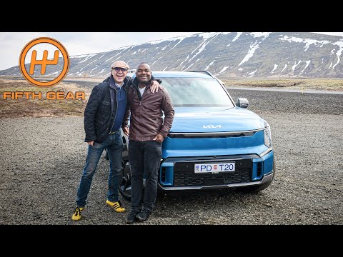 Kia’s Electric Range Rover?! We Drive the EV9 Across Iceland’s Golden Circle | Fifth Gear