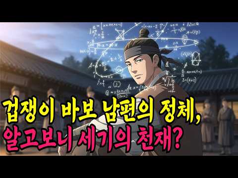 겁쟁이 바보 남편의 정체, 알고보니 세기의 천재?ㅣ야담,민담,전설,신화,야사,옛날이야기,조선시대이야기,재미있는이야기