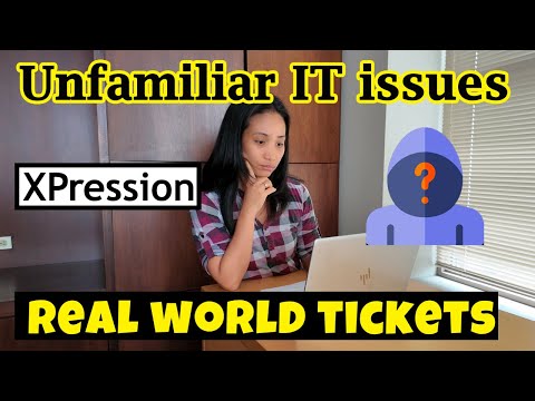 How to Handle unfamiliar IT issues/tickets | Real World Tickets