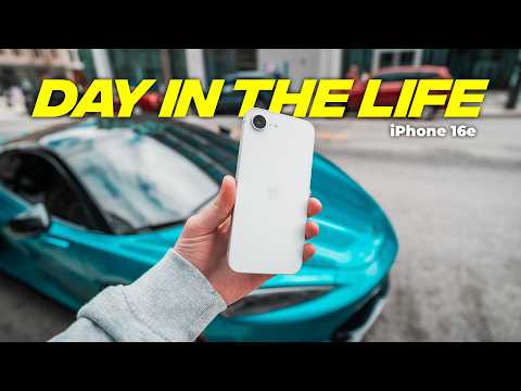 iPhone 16e - A REAL Day in the Life Review!