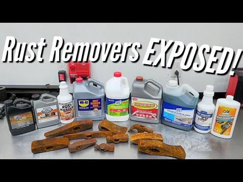 The TRUTH About Rust Removers | Evapo-Rust WD40 Eastwood Rust-Oleum A Homemade Rust Remover & More