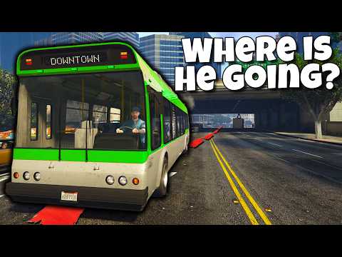 Where Are the NPCs In GTA V Going?