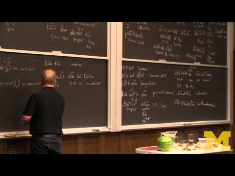 "Monolingual Fieldwork" Demonstration - Daniel Everett