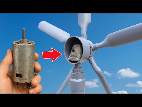 How to Make Endless Free Energy at Home | I Built My Own Wind System Using PVC Pipes