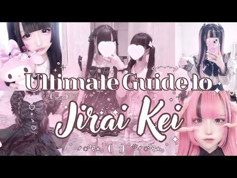 ⊹₊♡ ULTIMATE GUIDE TO JIRAI KEI 🖤 history behind it & how to dress Jirai Kei 🎀 ✧