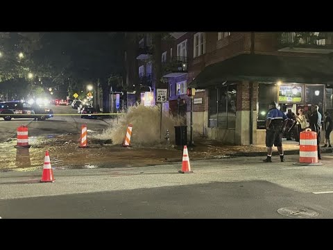 Midtown, Downtown Atlanta water main breaks | What we know