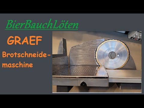 GRAEF Brotschneidemaschine Allesschneider defekt brummt nur noch Reparatur