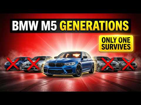 BMW M5 Generations Ranked — Only One SURVIVES