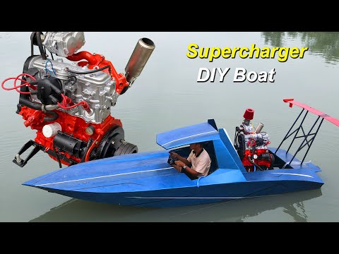 How I Built a Simple Racing Boat from Scrap