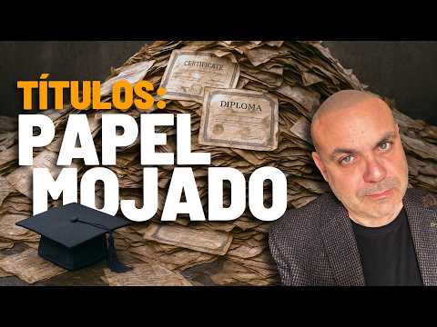 TITULITIS AGUDA y RÉCORD EUROPEO: ESPAÑA ES EL PAÍS CON MÁS TRABAJADORES SOBRECUALIFICADOS