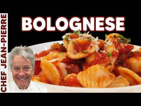 The Perfect Bolognese Sauce | Chef Jean-Pierre