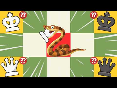 SNAKES ON THE CHESS BOARD