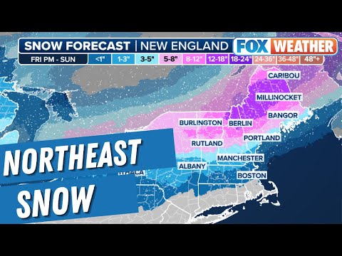 Winter Storm Watch Issued As Coastal Storm Eyes Northeast With Snow, Flooding Rain