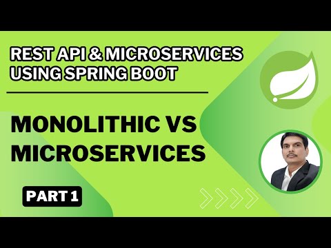 Part 1- Rest API & Microservices| Monolithic Vs Microservices