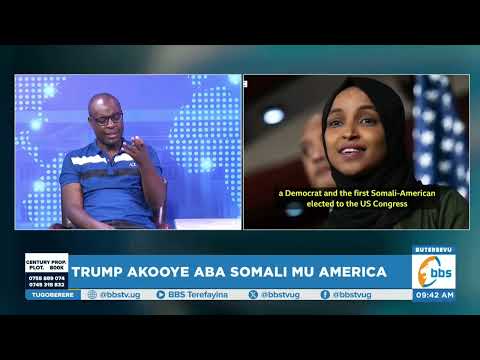 Dr. Sam Kazibwe akulaga engeri aba Somalia mu America gyebagenda okuzaalira Abagwiira bonna ebizibu