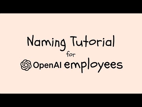 I Fixed OpenAI's Naming Mess