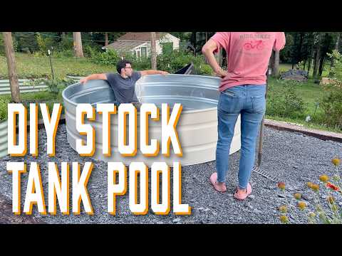How To Turn A Stock Tank Into A Pool