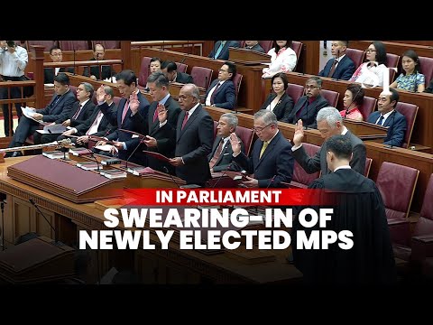 [FULL] Swearing-in of newly elected MPs | Opening of Singapore's 15th Parliament