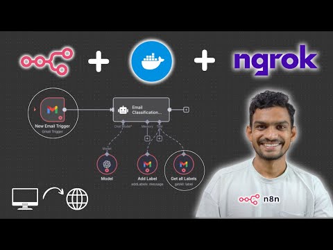 Make n8n Public Free - with docker + Ngrok production setup step-by-step(Completly Free)