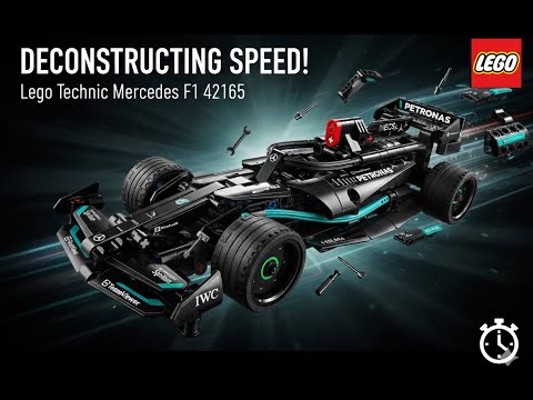 How to dismantle the Lego Technic 42165 Mercedes AMG F1