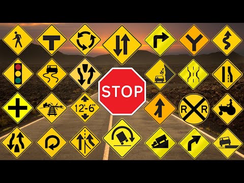 Top 30 Important Road Signs in the USA | Master Road Signs for Safe Driving