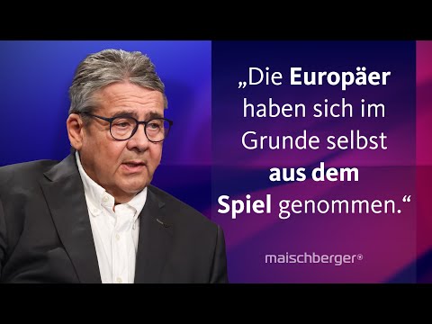 Wie verändert Trump die USA? Sigmar Gabriel und Bryan Lanza im Gespräch | maischberger