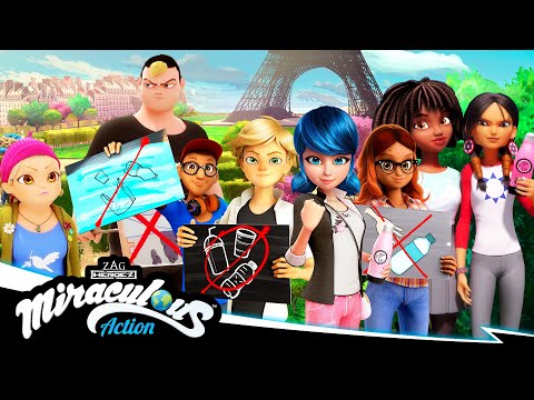 MIRACULOUS | 🌎 TAG DER ERDE - KOMPILATION ♻️ | STAFFEL 5 | Geschichten von Ladybug und Cat Noir