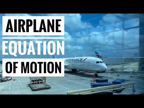 Airplane Equation of Motion, Aerospace Engineering Lecture 30