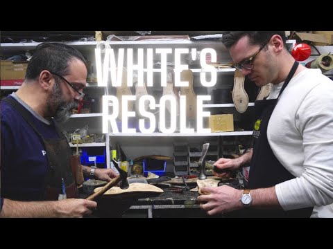 FULL RESOLE: Fixing Squeaky White's Boots with @Bedo's Leatherworks LLC