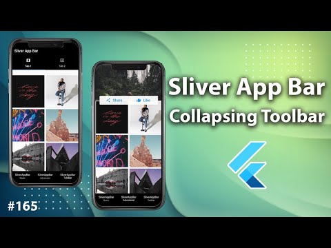 Flutter Tutorial - Sliver App Bar & Collapsing Toolbar
