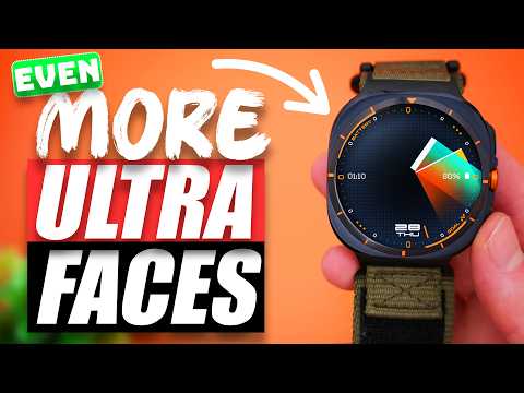 15 MORE Of The BEST Galaxy Watch 7 & Ultra Faces - Wear OS ✅