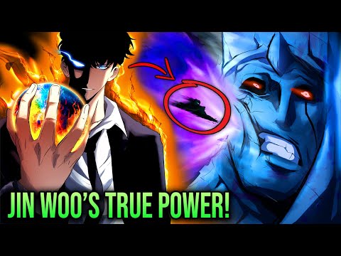 Sung Jinwoo's True Power is INSANE: How Strong is Jinwoo After DEFEATING The Gods? | Solo Leveling