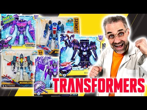 ДОКТОР ЗЛЮ И ТРАНСФОРМЕРЫ: АВТОБОТЫ VS ДЕСЕПТИКОНЫ! БОЛЬШОЙ СБОРНИК TRANSFORMERS НА ЛИГА ЗЛОДЕЕВ!